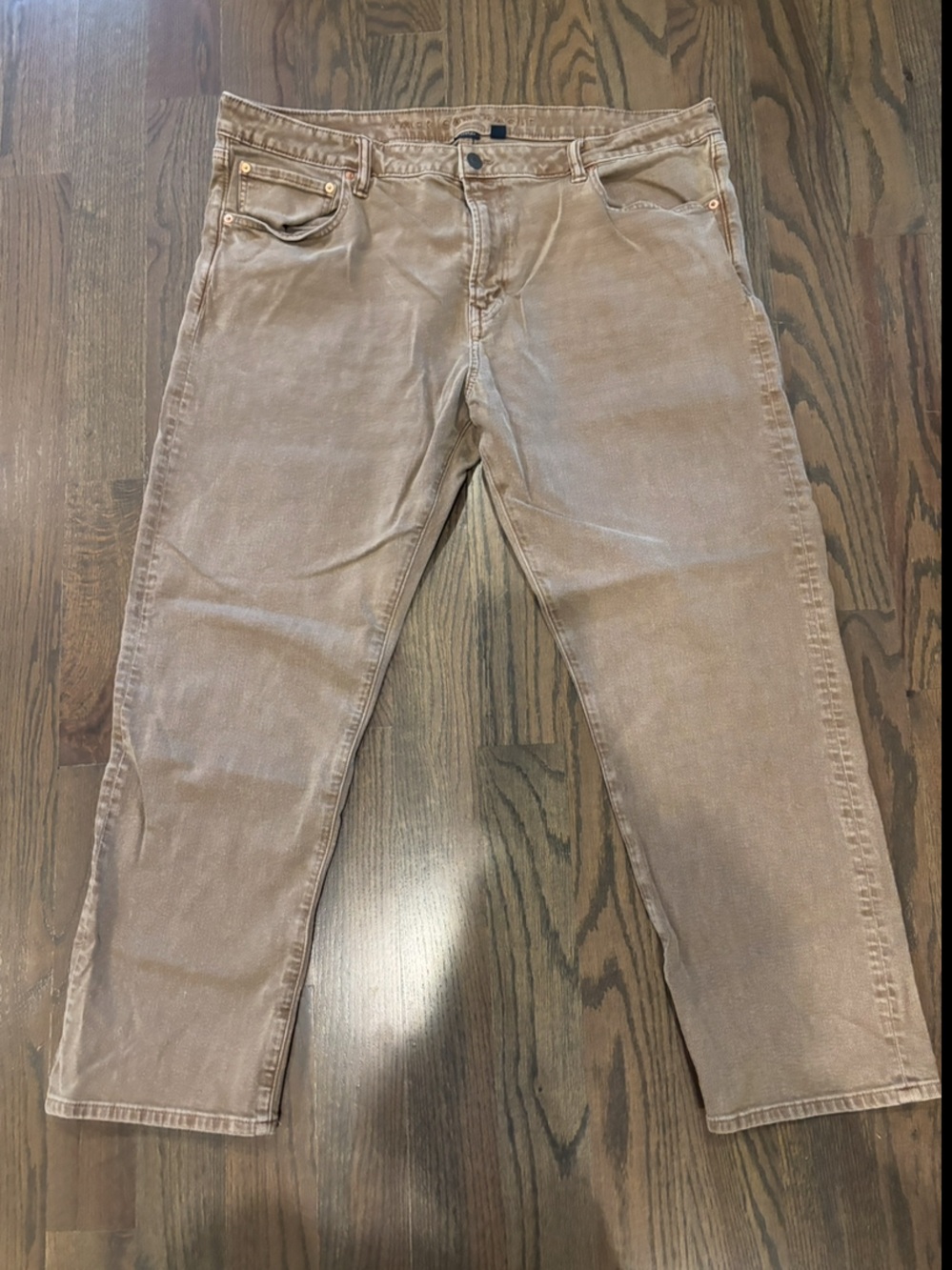 American Eagle Brown Jeans, Easyflex, 40x32